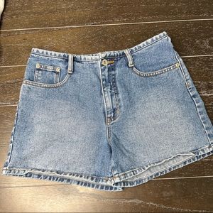 Vintage Y2K 90s L.A. Blues Denim Jean Shorts